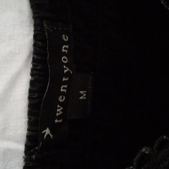 Twentyone beaded black bodice -top M - Picture 2 of 4